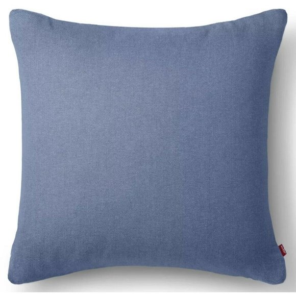 LEVIS Patchwork Bandana Print Throw Pillow Red Blu - Picture 4 of 4